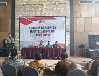 Pembukaan Kongres Kabupaten Banyuasin IKAPTK Banyuasin Tahun 2026