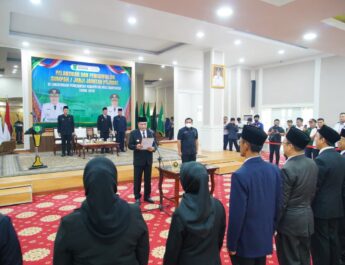Bupati Toha Lantik Pejabat Pemkab Muba, Tekankan Integritas dan Pelayanan Publik