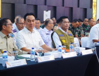 Bupati Toha Tohet Hadiri Rakor Karhutla Sumsel, Siap Tindak Lanjuti Arahan Menko Polkam